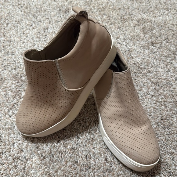 J/SLIDES Sallie Hidden Wedge Suede Sneakers - Picture 2 of 6